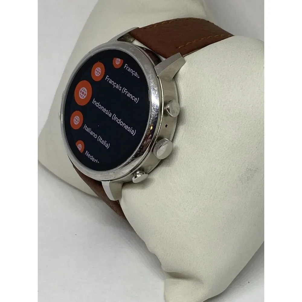 Fossil Gen 4 Authentic Digital Dial Smart Watch Custom Band FTW6014 DC83